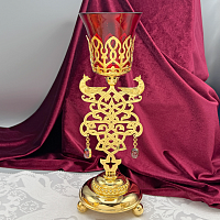 2.7.2674лп Лампада напрестольная в позолоте