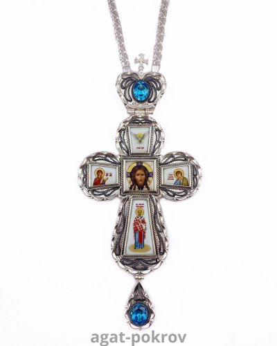 2.10.0021лр-2/1л Крест наперсный латунный с цепью 2.10.0021лр-2/1л Крест наперсный латунный с цепью