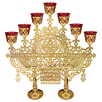 2.7.2562лп Семисвечник напрестольный