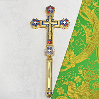 2.7.2660лпэ Крест напрестольный в позолоте