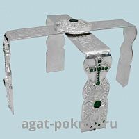 2.7.0896л Звездица латунная со вставками