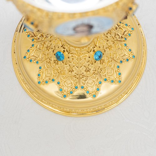 2.7.0893лп-2 Потир мельхиоровый 0,5 л фото 7