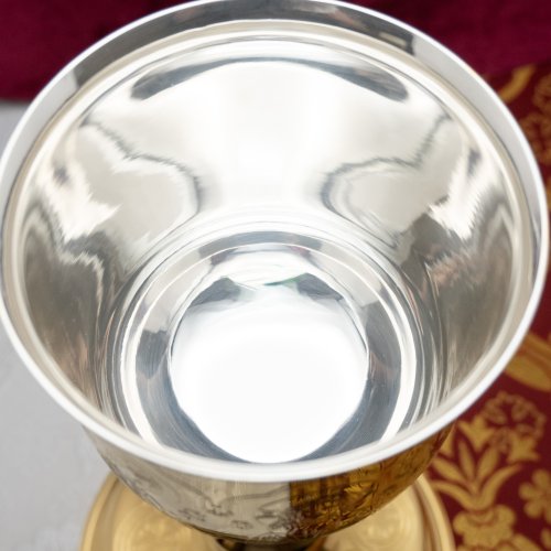 2.7.2044лп Потир на 1л в позолоте фото 7 2.7.2044лп Потир на 1л в позолоте фото 7