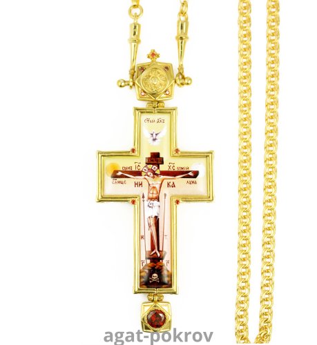 2.10.0398лп-2/64лп Крест наперсный в позолоте 2.10.0398лп-2/64лп Крест наперсный в позолоте