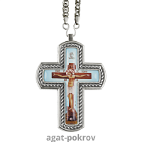 2.10.0551лр-2/1лр Крест в серебрении