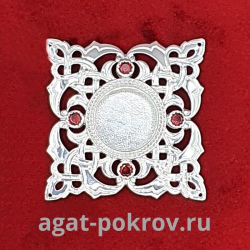 2.7.0162л Мощевик латунный Снежинка 2.7.0162л Мощевик латунный Снежинка