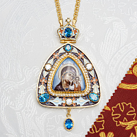 2.7.2303лп-18/1лп-М Панагия в позолоте