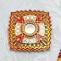 2.7.0404лп-М Мощевик латунный в позолоте