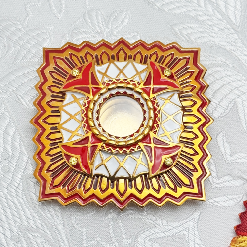 2.7.0404лп-М Мощевик латунный в позолоте 2.7.0404лп-М Мощевик латунный в позолоте