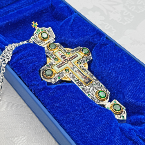 2.10.0268лфр-2/1л Крест наперсный фото 2 2.10.0268лфр-2/1л Крест наперсный фото 2