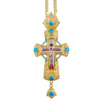 2.10.0178лп-2/1лп Крест наперсный в позолоте