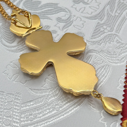 2.10.0156лп-2/1лп Крест наперсный в позолоте фото 4 2.10.0156лп-2/1лп Крест наперсный в позолоте фото 4