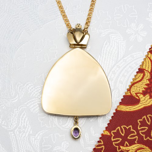 2.7.2303лп-18/1лп-М Панагия в позолоте фото 4