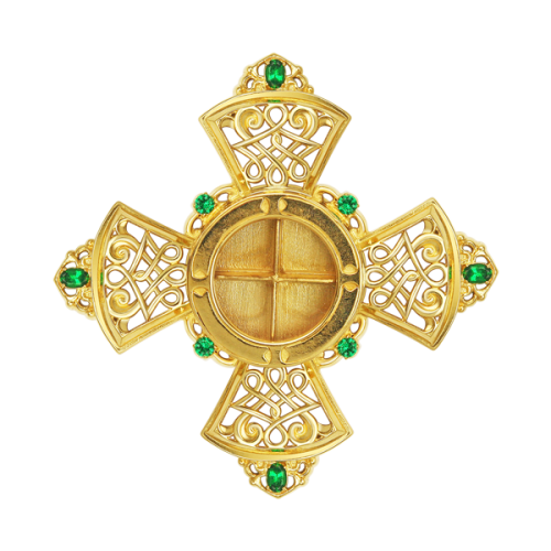 2.7.0720лп Мощевик латунный в позолоте 2.7.0720лп Мощевик латунный в позолоте