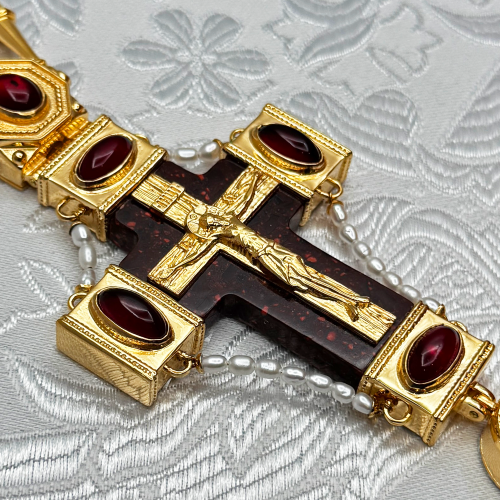 2.10.0406лпч/64лп Крест наперсный фото 3 2.10.0406лпч/64лп Крест наперсный фото 3