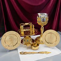 2.7.0893клп-18-К/7 Евхаристический комбинированный набор на 0.5 литра с деколью