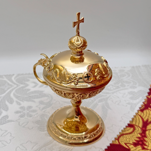 2.7.2643лп Кадильница латунная в позолоте 2.7.2643лп Кадильница латунная в позолоте