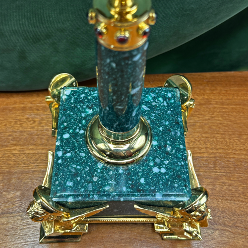 2.7.2663лпч Подсвечник в позолоте с акриловой ножкой фото 7 2.7.2663лпч Подсвечник в позолоте с акриловой ножкой фото 7