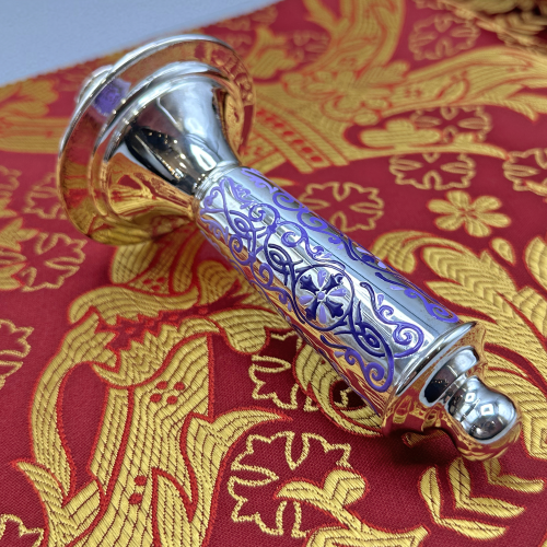 2.7.0747л Подсвечник латунный фото 3