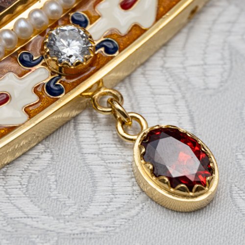 2.7.2303лп-18/1лп-М Панагия в позолоте фото 2 2.7.2303лп-18/1лп-М Панагия в позолоте фото 2