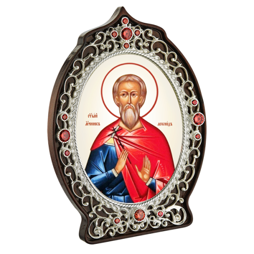 2.78.0918л И.н.латунная Святой мученик Леонид 2.78.0918л И.н.латунная Святой мученик Леонид