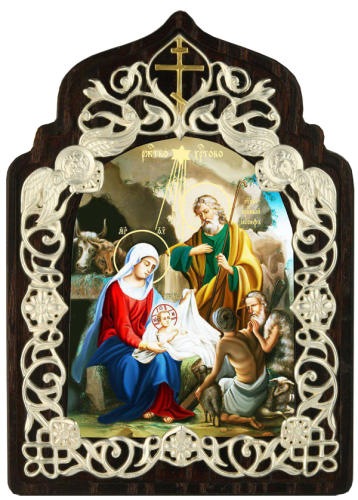 2.78.0894л Икона Рождество Христово