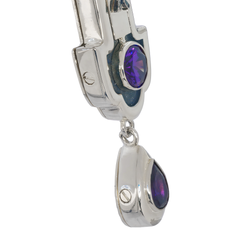 2.10.0575лр/1лр Крест наперсный в серебрении фото 3