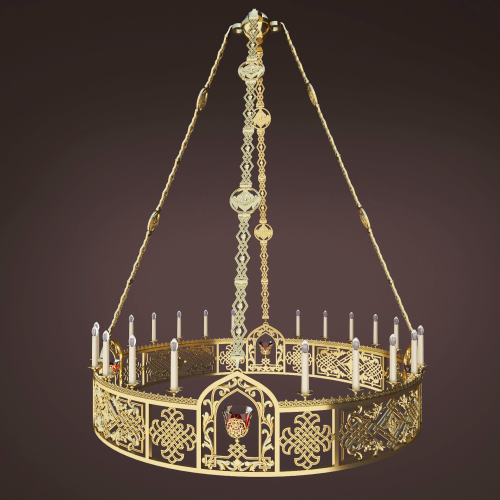 2.7.3011 Хорос одноярусный с лампадами 2.7.3011 Хорос одноярусный с лампадами