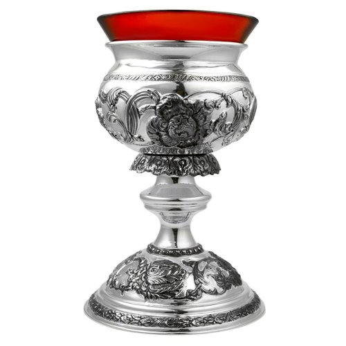 2.7.1624лр Лампада напрестольная в серебрении с оксидированием 2.7.1624лр Лампада напрестольная в серебрении с оксидированием