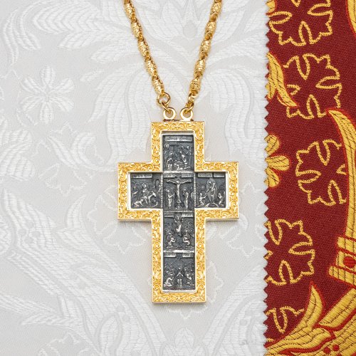 2.10.0682лпр/73лп Крест наперсный с цепью 2.10.0682лпр/73лп Крест наперсный с цепью