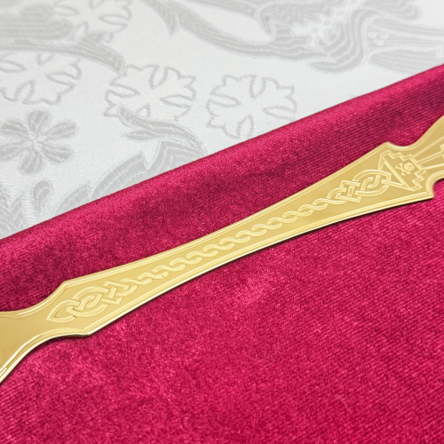 2.7.2697лп Лжица латунная в позолоте фото 6 2.7.2697лп Лжица латунная в позолоте фото 6