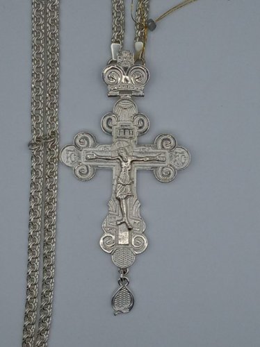 2.10.0188л/1л Крест наперсный с цепью 2.10.0188л/1л Крест наперсный с цепью