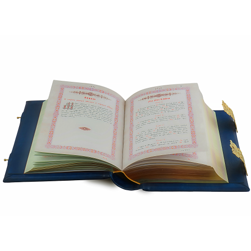 2.7.2282лп-2-М Евангелие напрестольное в позолоте фото 3