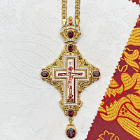 2.10.0600лп-2/1лп Крест наперсный в позолоте