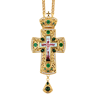 2.10.0143лп-2/1лп Крест наперсный в позолоте