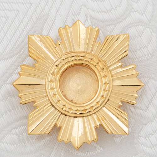 2.7.0015лп Мощевик латунный в позолоте