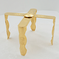 2.7.2758лп Звездица латунная в позолоте