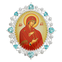 ( 2.7.0133лБ )( Икона на митру )( Юв. Сплав )