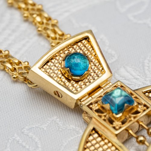 2.7.1887лп-2/115лп Панагия в позолоте фото 4