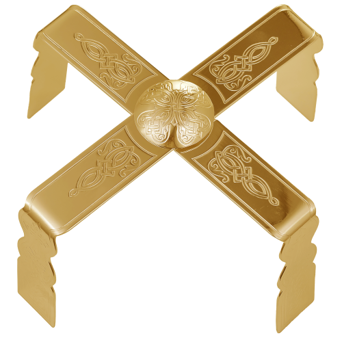 2.7.1811лп Звездица в позолоте фото 2