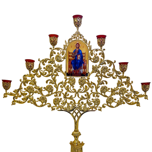 5.7.2567лм-2 Семисвечник напольный фото 3 5.7.2567лм-2 Семисвечник напольный фото 3