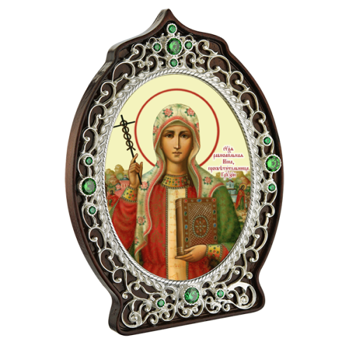 2.78.0987л И.н.латунная Святая Равноапостольная Нина 2.78.0987л И.н.латунная Святая Равноапостольная Нина