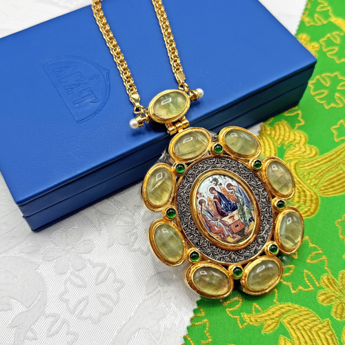 2.7.2432лнпр-2/1лп Панагия с Троицей фото 5