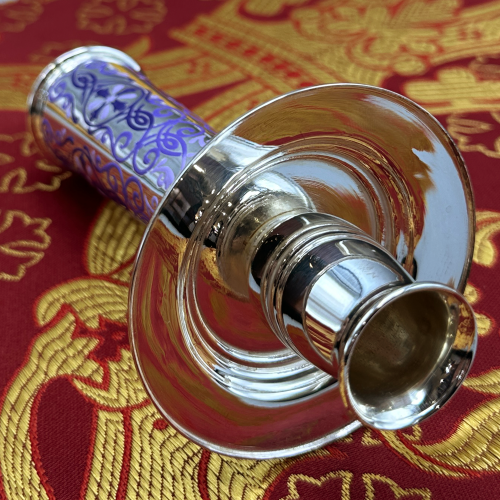 2.7.0747л Подсвечник латунный фото 2