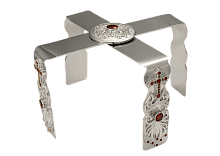 2.7.0896л Звездица латунная со вставками