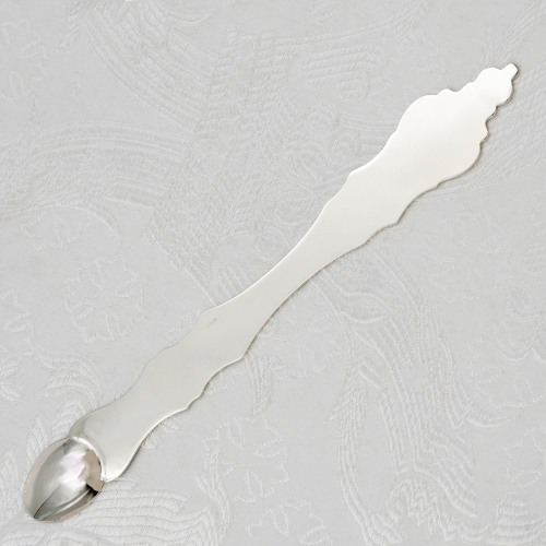 2.7.2878лр Лжица латунная в серебрении фото 3