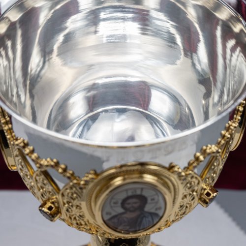 2.7.1159лп-2 Потир на 0,75 литра в позолоте фото 4 2.7.1159лп-2 Потир на 0,75 литра в позолоте фото 4
