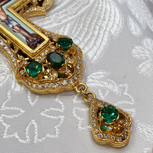 2.10.0180лп-2/1лп Крест латунный с цепью фото 4 2.10.0180лп-2/1лп Крест латунный с цепью фото 4