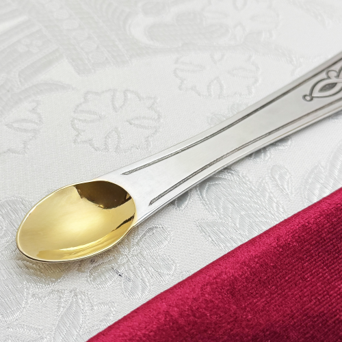 2.7.1792лфр Лжица латунная фото 4