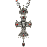 2.10.0173лр/44лр Крест латунный с цепью